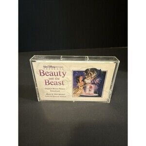 Disney Beauty And The Beast Original Motion Picture Soundtrack Cassette Tape